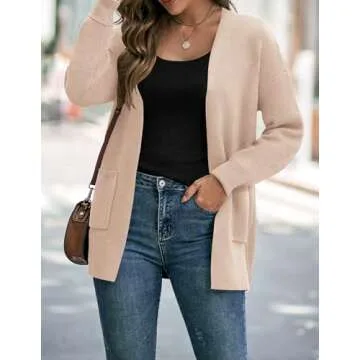 Stylish ZESICA Leopard Print Cardigan for Women