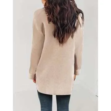 Stylish ZESICA Leopard Print Cardigan for Women