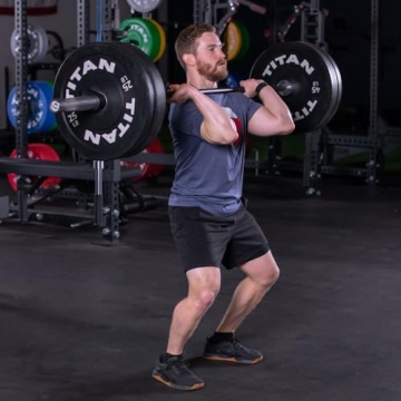 Titan Fitness 10 LB Economy Olympic Bumper Plates Pair