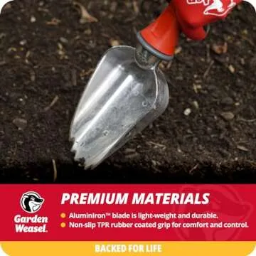 Garden Weasel Potting Scoop - Oversized | Dig and Transport | Planting and Gardening Hand Digging Tools, Heavy Duty Soil Scoop, Mini Gardening Shovel | 91362