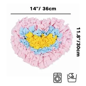 GoFika Snuffle Mat for Small Dogs - Interactive & Fun Feeding Toy