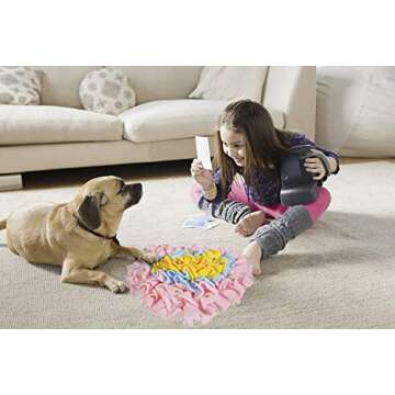 GoFika Snuffle Mat for Small Dogs - Interactive & Fun Feeding Toy