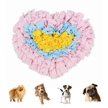 GoFika Snuffle Mat for Small Dogs - Interactive & Fun Feeding Toy