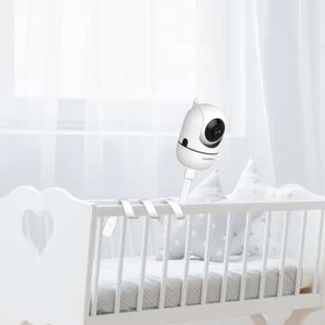 HelloBaby Baby Monitor Mount for HB6550/ Pro/ HB6560/ HB65/ HB6339/ HB40/ HB6081/ HB66/ HB6351, 20 I...