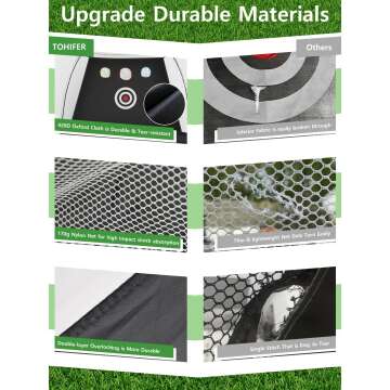 10x7ft Golf Practice Net for Home Training & Chipping