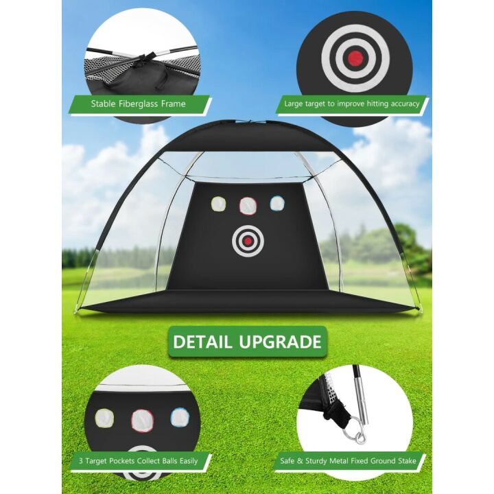 10x7ft Golf Practice Net for Home Training & Chipping
