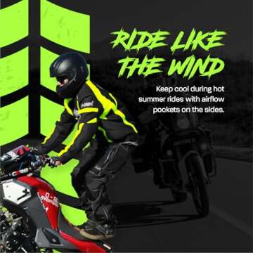 HWK Motorcycle Pants for Year-Round Riding Comfort