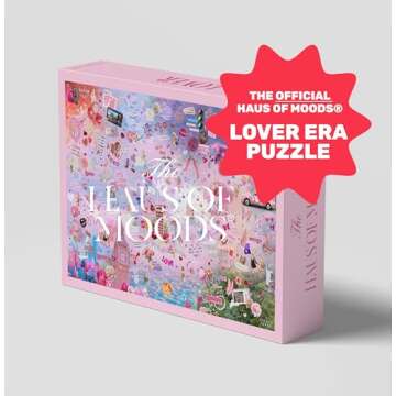 Lover Themed Easter Egg & Lyrics Jigsaw Puzzle 20" x 30" (500,1000 Piece), Puzzle Fun Game for Adult...