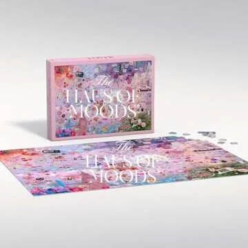 Lover Themed Easter Egg & Lyrics Jigsaw Puzzle 20" x 30" (500,1000 Piece), Puzzle Fun Game for Adult Kids, Official Haus of Moods, Music Fan Gift, Album Pop Singer Graphic Puzzle 2024 (1000 Piece)