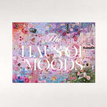 Lover Themed Easter Egg & Lyrics Jigsaw Puzzle 20" x 30" (500,1000 Piece), Puzzle Fun Game for Adult Kids, Official Haus of Moods, Music Fan Gift, Album Pop Singer Graphic Puzzle 2024 (1000 Piece)