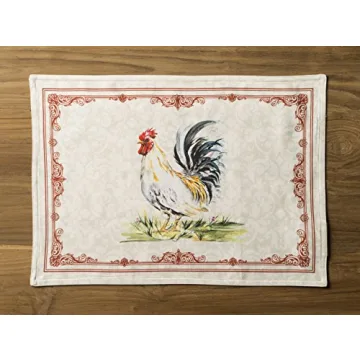Maison d'Hermine Cotton Placemats Washable Set of 4