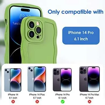 Anuck iPhone 14 Pro Wave Case - Chic Protection for Women