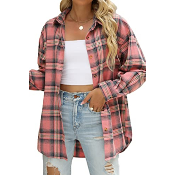 Chic CHYRII Women's Flannel Shirts for All Seasons