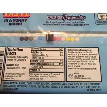 Peeps Cotton Candy Pack - 20 Fun Marshmallow Chicks