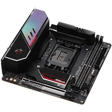 ASRock Z790 PG-ITX/TB4 Intel SOCKET1700 Motherboard with RGB Lighting