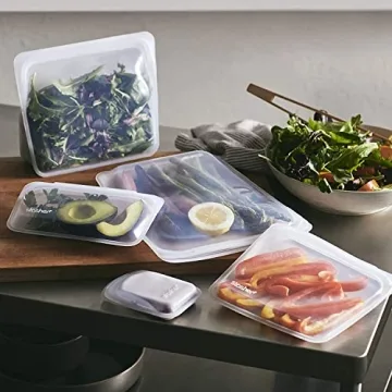Stasher Silicone Reusable Storage Kit for Eco-Friendly Storage