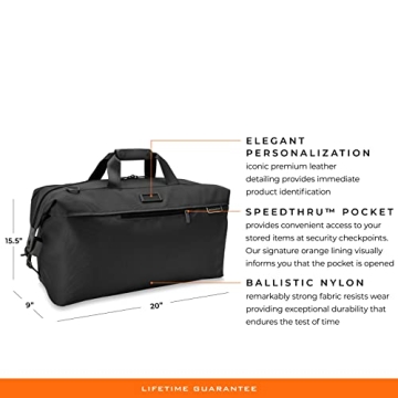 Versatile Briggs & Riley Weekender Duffle for Ultimate Travel