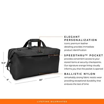 Versatile Briggs & Riley Weekender Duffle for Ultimate Travel