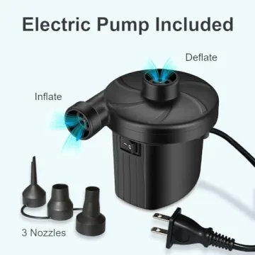 Rukala Inflatable Pool - Large, Durable and Easy to Set Up