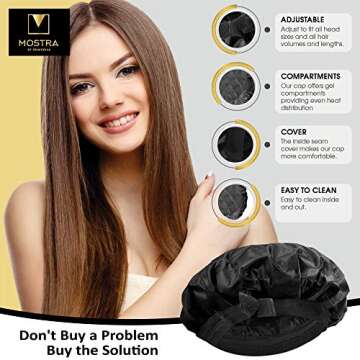 Cordless Deep Conditioning Heat Cap for All Hair Types