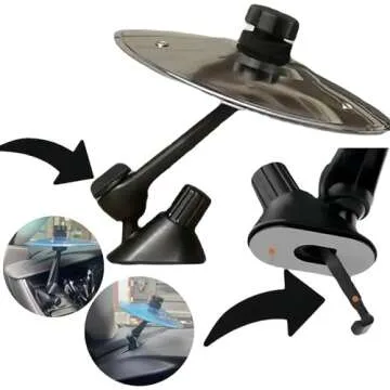 Mini Car Crash Cymbal Air Vent Clip for Music Lovers