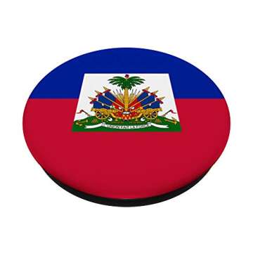 Ayiti Haiti Haitian 100% PopSockets Grip and Stand for Phones and Tablets