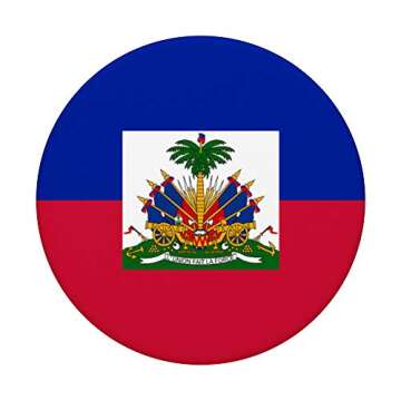 Ayiti Haiti Haitian 100% PopSockets Grip and Stand for Phones and Tablets