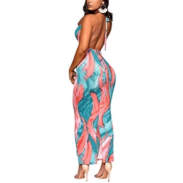 Women's Floral Maxi Dress for Summer Fun