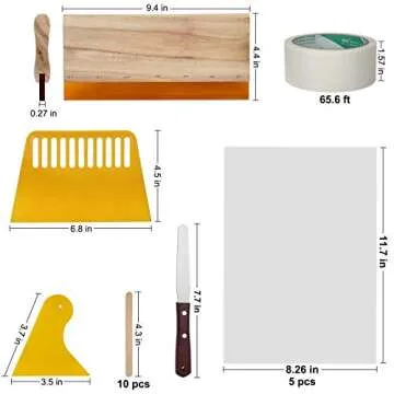 Colovis 23 Pcs Screen Printing Kit for All Skill Levels
