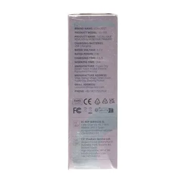 VG VOGCREST 2-in-1 Rechargeable Facial and Nose Hair Remover