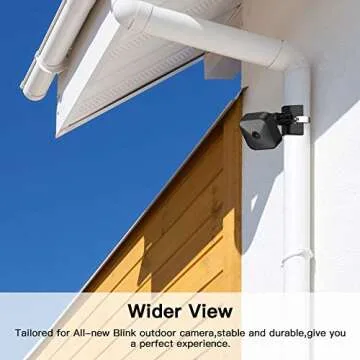 VOMENC Universal Pole Mounting Mount Bracket for Blink XT2 Blink Mini All-New Blink Outdoor4/ Indoor Camera,Compatible with Blink Home Security Camera System-Indoor and Outdoor (Black 2Pack)