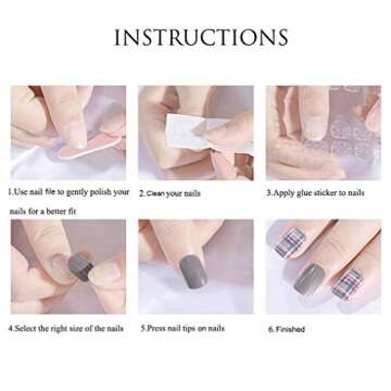 Stylish Olbye Stiletto Leopard Press on Nails 24Pcs Kit