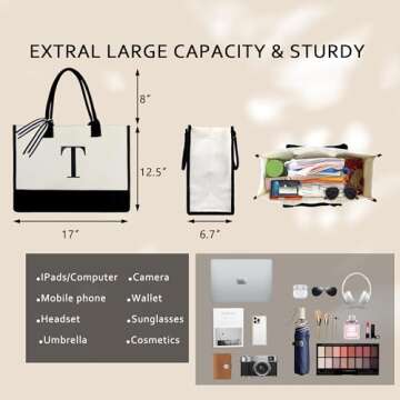 BeeGreen Personalized Tote Bag for Women - Perfect Gift for Any Occasion