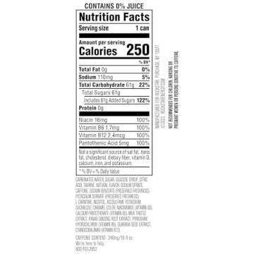 Rockstar Energy Drink Punched Hardcore Apple, 16oz Cans (12 Pack)