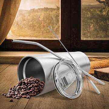 Atlin Tumbler: 20 oz Insulated Stainless Steel Travel Mug