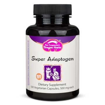 Dragon Herbs Super Adaptogen | Natural Supplement for Optimal Well-Being, Mood & Immune Support | 10...