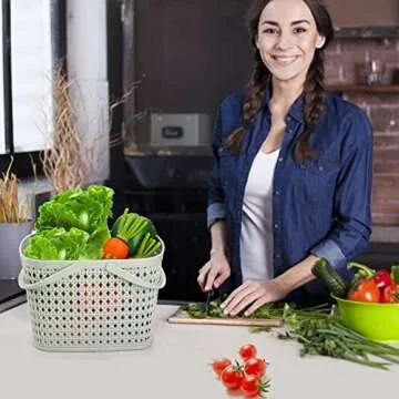 Frcctre 3 Pack Portable Shower Caddy | Multi-Purpose Storage