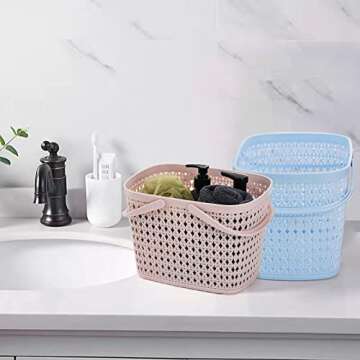 Frcctre 3 Pack Portable Shower Caddy | Multi-Purpose Storage