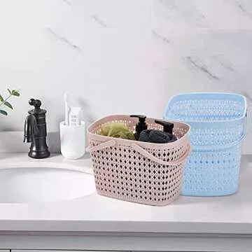 Frcctre 3 Pack Portable Shower Caddy | Multi-Purpose Storage