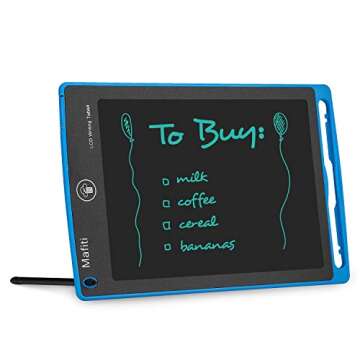 Mafiti LCD Writing Tablet 8.5 Inch Electronic Writing Drawing Pads Portable Doodle Board Gifts for K...