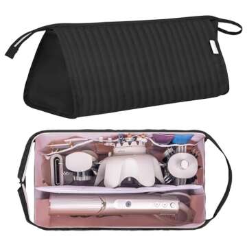 Lexeeco Dy son Air wrap Travel Case Hair Tools Travel Bag for Shark Flexstyle Carrying Case Portable...