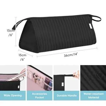 Lexeeco Dyson Air wrap Travel Case for Hair Tools