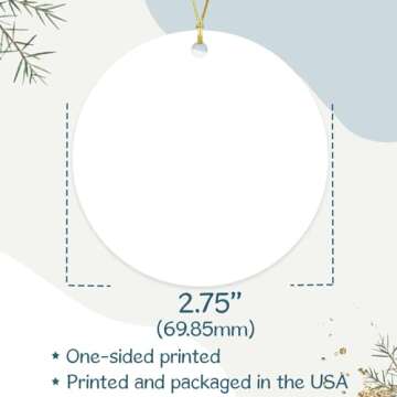 Customized Baby Arriving 2025 Ornament, Personalized Photo Baby Christmas Ornament Gift, Ultrasound Xmas Ornament, Pearhead Sonogram Gift for Parents, Custom Name & Year Frame Newborn Coming Ornament