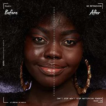 NYX PROFESSIONAL MAKEUP Can't Stop Won't Stop Mattifying Pressed Powder - Rich