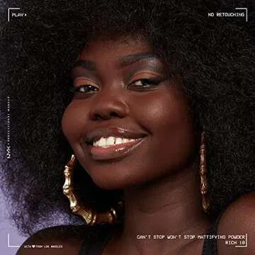 NYX PROFESSIONAL MAKEUP Can't Stop Won't Stop Mattifying Pressed Powder - Rich