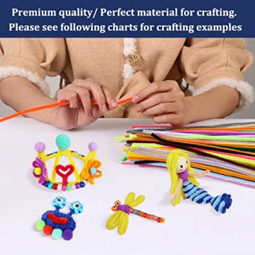 Durable Multi-Color Pipe Cleaners for Creative Crafts
