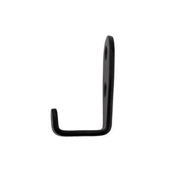 Ulifestar Heavy Duty Wall Hooks,Stainless Steel Screw On Hooks for Hanging Coats Plants Towels Keys Hats,Waterproof Single Shower Hanger Hooks for Garage Kitchen Bathroom 10 PCS (L Shape Large)