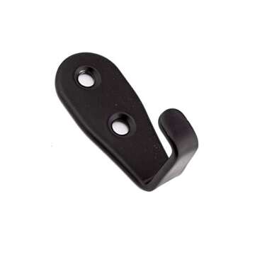 Ulifestar Heavy Duty Wall Hooks,Stainless Steel Screw On Hooks for Hanging Coats Plants Towels Keys Hats,Waterproof Single Shower Hanger Hooks for Garage Kitchen Bathroom 10 PCS (L Shape Large)