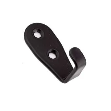 Ulifestar Heavy Duty Wall Hooks,Stainless Steel Screw On Hooks for Hanging Coats Plants Towels Keys Hats,Waterproof Single Shower Hanger Hooks for Garage Kitchen Bathroom 10 PCS (L Shape Large)