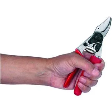 Felco Left-Handed Pruning Shears with Steel Blades - Premium Ergonomics